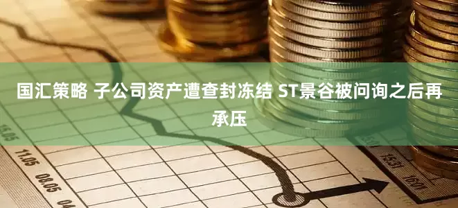 国汇策略 子公司资产遭查封冻结 ST景谷被问询之后再承压
