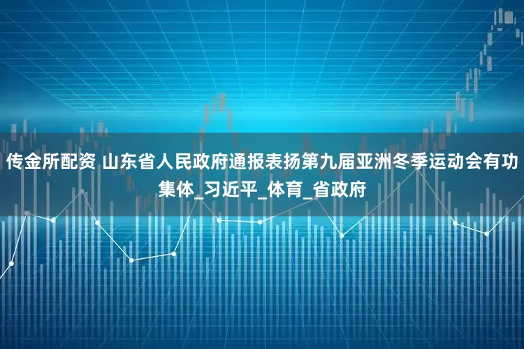 传金所配资 山东省人民政府通报表扬第九届亚洲冬季运动会有功集体_习近平_体育_省政府